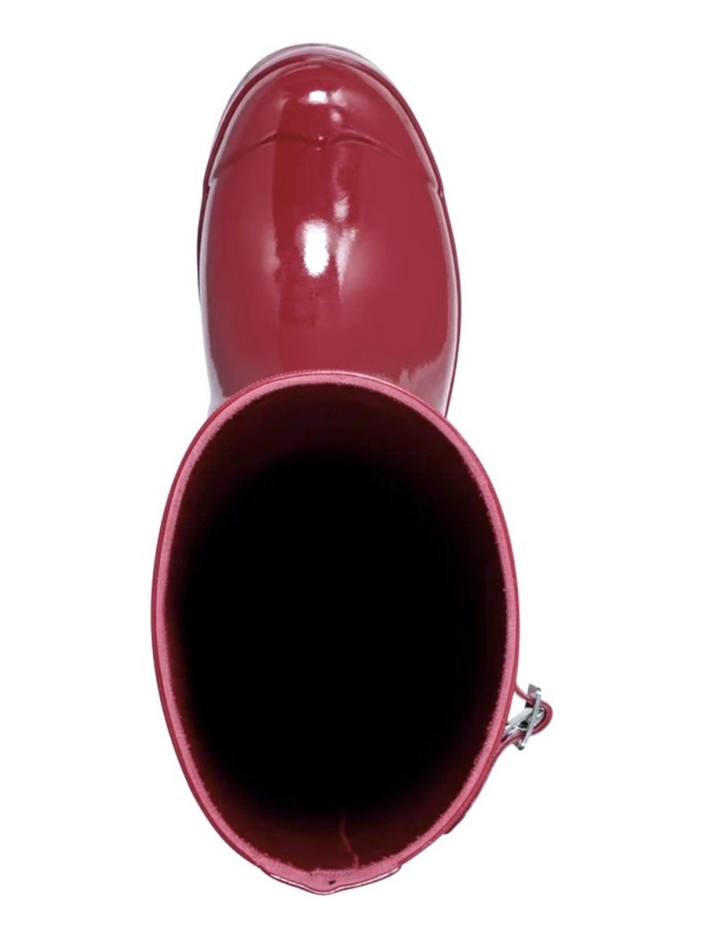 HUNTER Original Tall Gloss Waterproof Rain Boot, burgandy - Picture 6 of 7